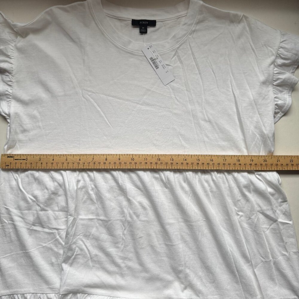 NWT JCrew Swingy Tiered Jersey Dress Size M - Picture 4 of 7